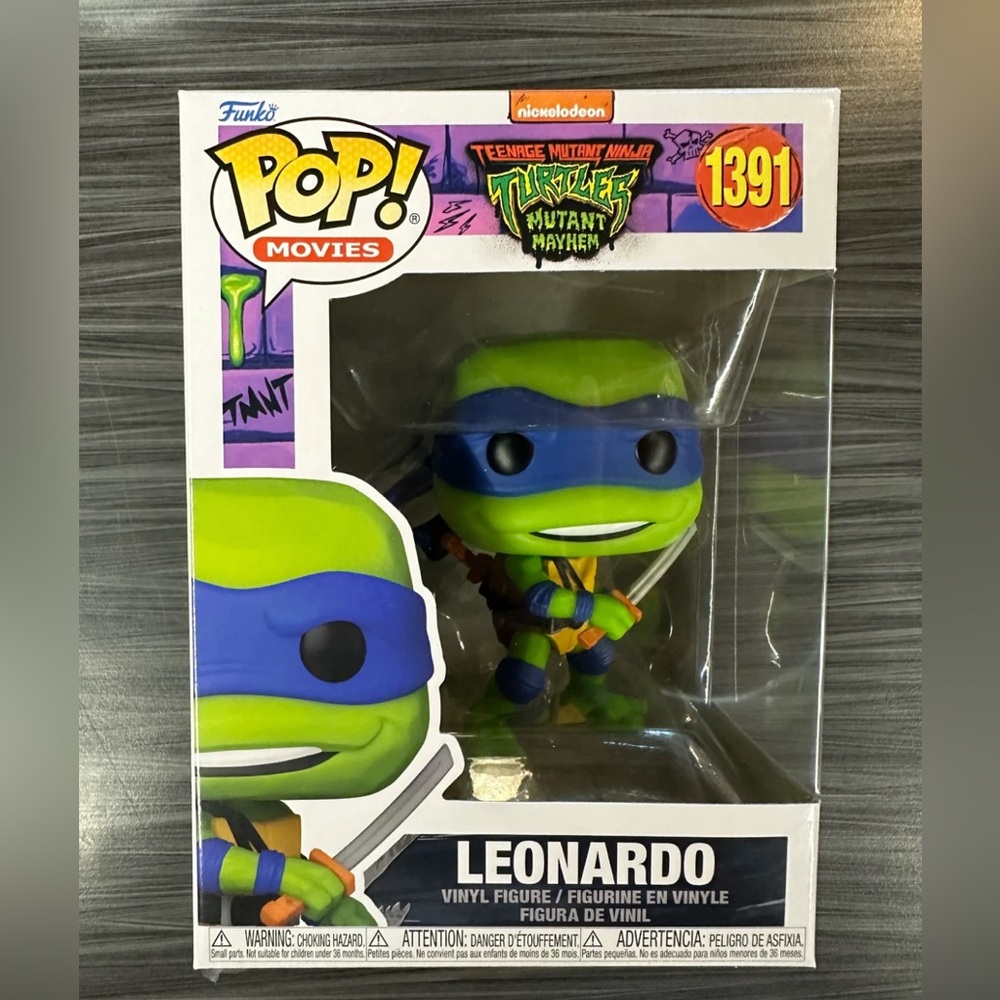 Funko POP! Movies : Teenage Mutant Ninja Turtles Mutant Mayhem - Leonardo #1391